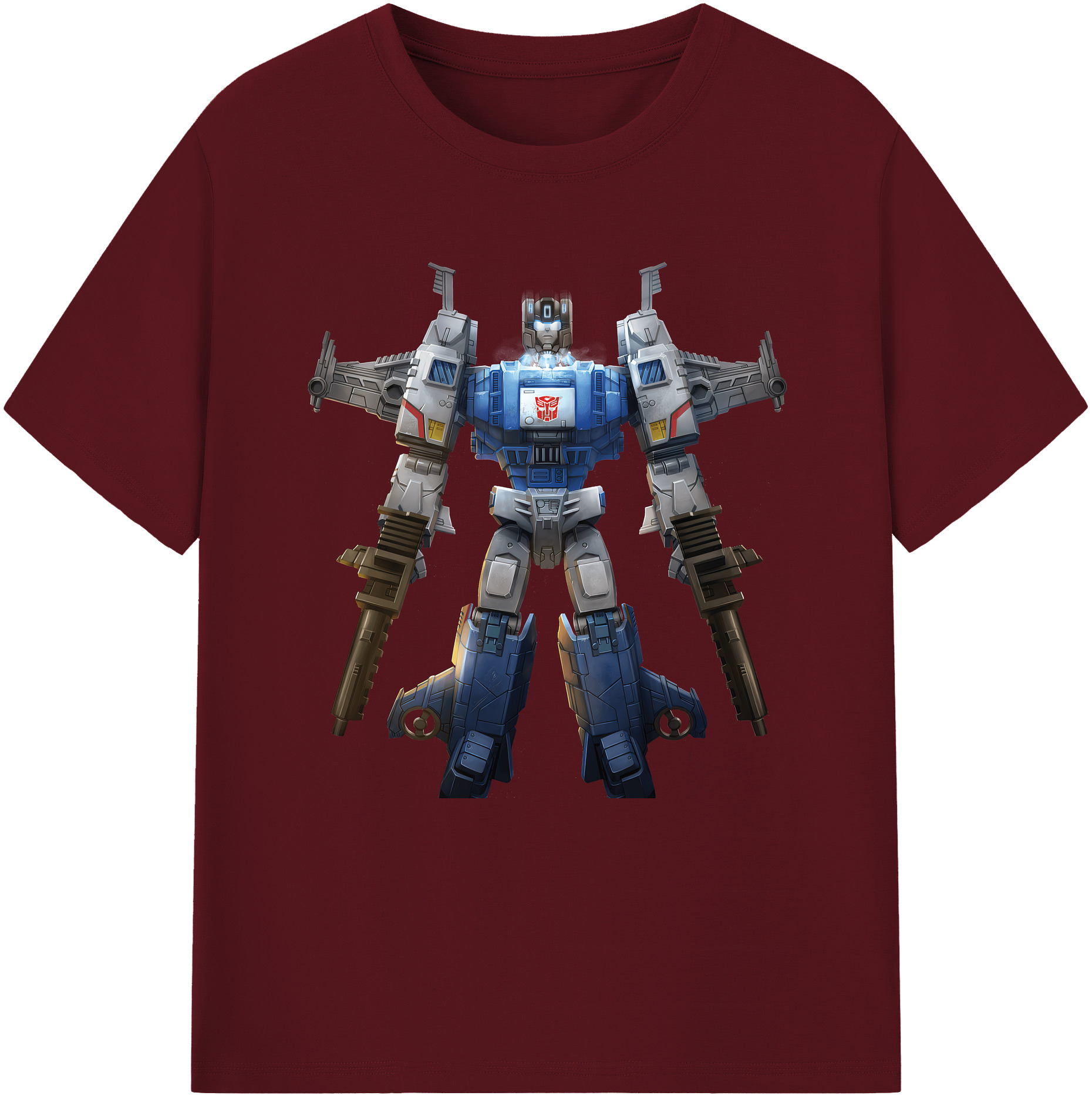 （画像用） Transformers トランスフォーマー 綿100％半袖Tシャツ（フロントプリント）